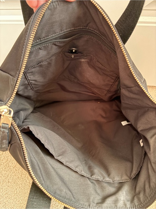 Kate Spade Taylor Convertible Backpack Black Nylon Adjustable Travel Bag main image 6